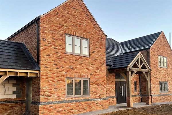Builder in Norfolk Constructing a House